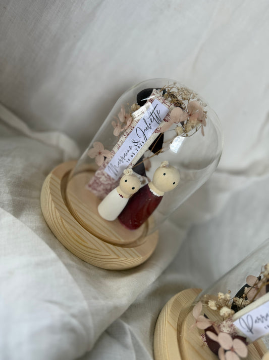 Cloche Petite - Toile de Jouy